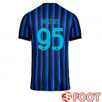 Maillot De Foot Inter Milan (BASTONI 95) Domicile Bleu Noir 2025/2026