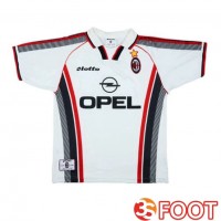 Maillot De Foot AC Milan Retro Exterieur Blanc 1997-1998