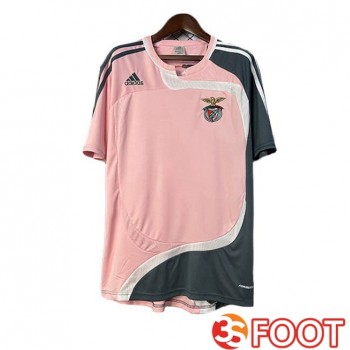 Maillot De Foot S.L Benfica Retro Exterieur Rose 2007-2008