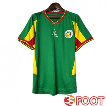 Maillot De Foot Sénégal Retro Exterieur Vert 2002
