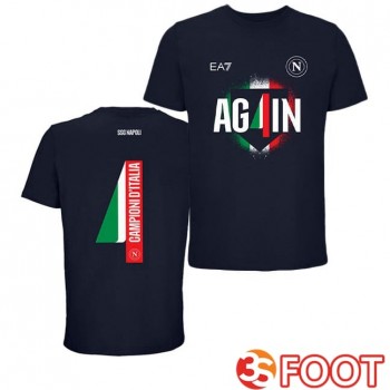 Maillot De Foot SSC Naples Campioni D'Italia Édition Spéciale Noir 2024/2025
