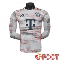 Maillot De Foot Bayern Munich Exterieur Manches Longues 2025 2026