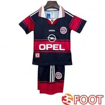 Maillot De Foot Bayern Munich Retro Enfant Domicile 1997 1999