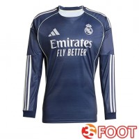 Maillot De Foot Real Madrid Manches Longues Exterieur 2025 2026