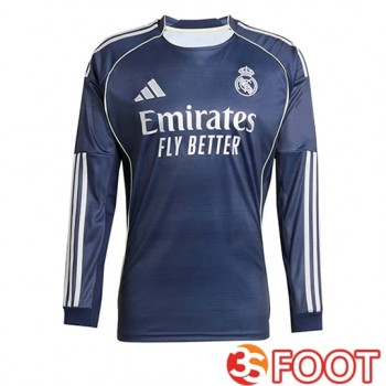 Maillot De Foot Real Madrid Manches Longues Exterieur 2025 2026