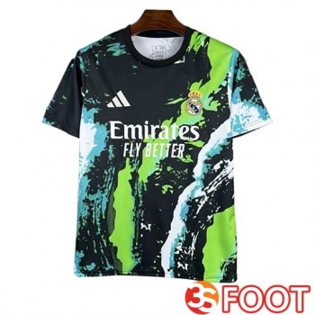 Maillot De Foot Real Madrid Special Edition Vert Noir 2025 2026
