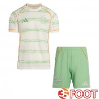 Maillot De Foot Celtic FC Enfant Third Vert Blanc 2025/2026