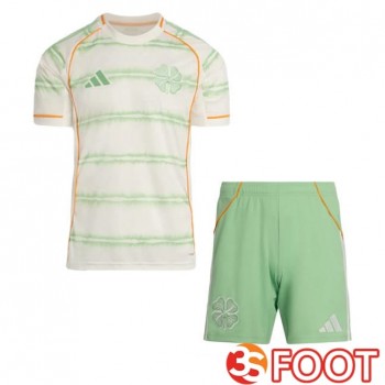 Maillot De Foot Celtic FC Enfant Third Vert Blanc 2025/2026