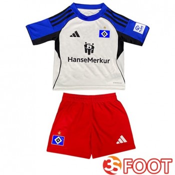 Maillot De Foot Hamburger SV Enfant Domicile Bleu Blanc 2025/2026