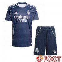 Maillot De Foot Real Madrid Enfant Exterieur Bleu Royal 2025/2026