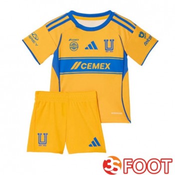 Maillot De Foot Tigres UANL Enfant Domicile Jaune 2025/2026