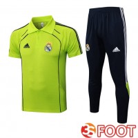 Ensemble Polo Real Madrid + Pantalon Vert 2025/2026