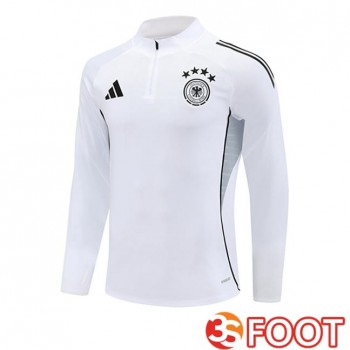 Training Sweatshirt Allemagne Blanc 2025/2026