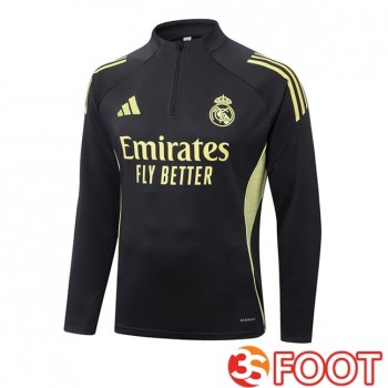 Training Sweatshirt Real Madrid Noir 2025/2026