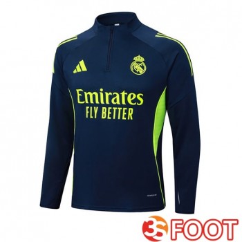 Training Sweatshirt Real Madrid Bleu Royal 2025/2026