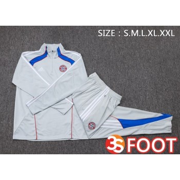 Ensemble Survetement De Foot Bayern Munich Gris 2025/2026