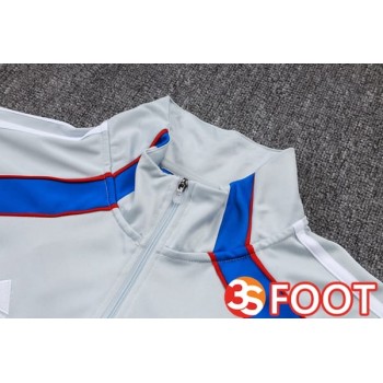 Ensemble Survetement De Foot Bayern Munich Gris 2025/2026