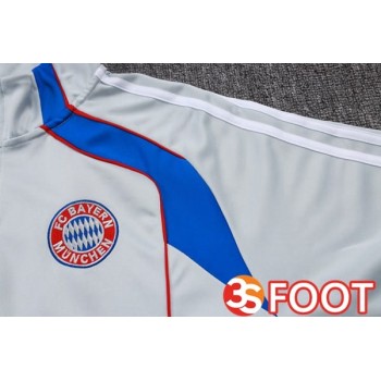 Ensemble Survetement De Foot Bayern Munich Gris 2025/2026