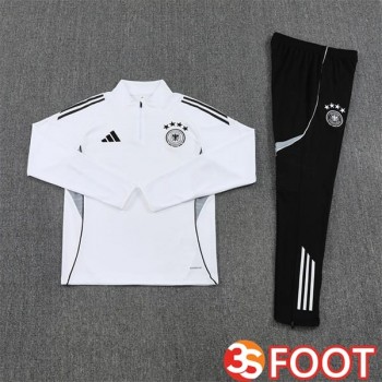 Ensemble Survetement De Foot Allemagne Blanc 2025/2026