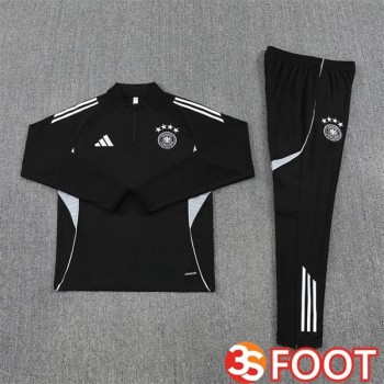 Ensemble Survetement De Foot Allemagne Noir 2025/2026