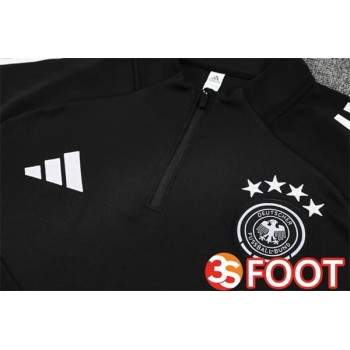 Ensemble Survetement De Foot Allemagne Noir 2025/2026