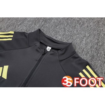 Ensemble Survetement De Foot Real Madrid Noir 2025/2026