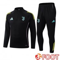 Ensemble Survetement De Foot Juventus Noir 2025/2026