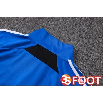 Ensemble Survetement De Foot Manchester United Bleu 2025/2026