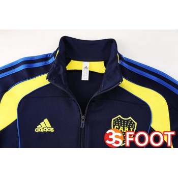 Ensemble Survetement De Foot - Veste Boca Juniors Bleu Royal 2025/2026