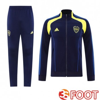 Ensemble Survetement De Foot - Veste Boca Juniors Bleu Royal 2025/2026