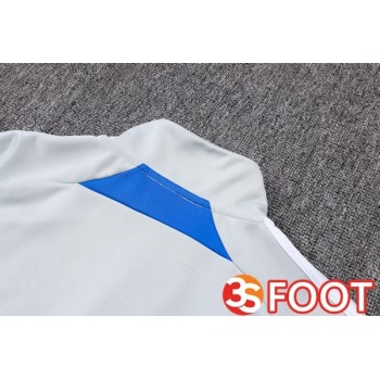Ensemble Survetement De Foot - Veste Bayern Munich Gris 2025/2026