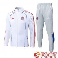Ensemble Survetement De Foot - Veste Bayern Munich Blanc 2025/2026