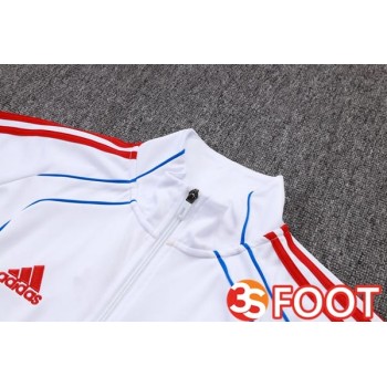 Ensemble Survetement De Foot - Veste Bayern Munich Blanc 2025/2026