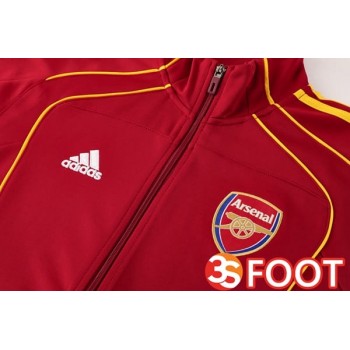 Ensemble Survetement De Foot - Veste Arsenal Rouge 2025/2026