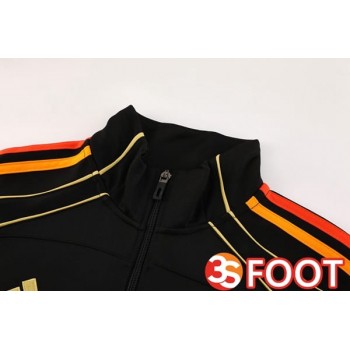 Ensemble Survetement De Foot - Veste Arsenal Noir 2025/2026