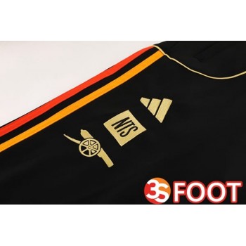 Ensemble Survetement De Foot - Veste Arsenal Noir 2025/2026
