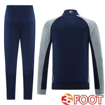 Ensemble Survetement De Foot - Veste Real Madrid Bleu Royal 2025/2026