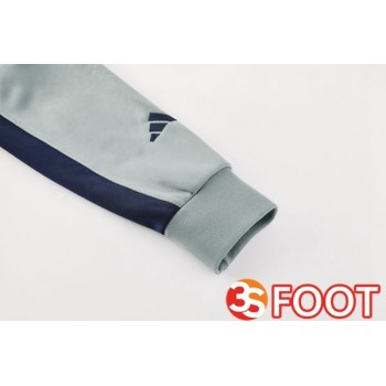 Ensemble Survetement De Foot - Veste Real Madrid Bleu Royal 2025/2026