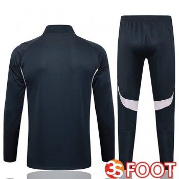 Ensemble Survetement De Foot - Veste Real Madrid Bleu Royal 2025/2026