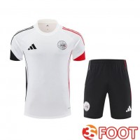 Ensemble Training T-Shirts AFC Ajax + Shorts Blanc 2025/2026