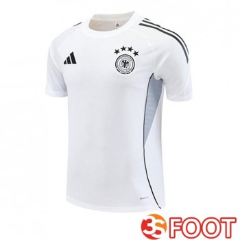 Training T-Shirts Allemagne Blanc 2025/2026