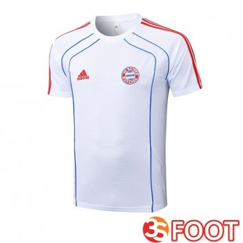 Training T-Shirts Bayern Munich Blanc 2025/2026