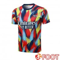 Training T-Shirts Arsenal Rouge Bleu 2025/2026