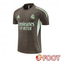 Training T-Shirts Real Madrid Gris 2025/2026
