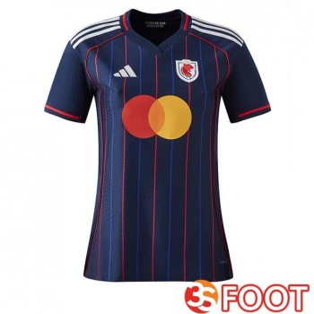 Maillot De Foot Lyon OL Femme Exterieur Bleu Royal 2025/2026