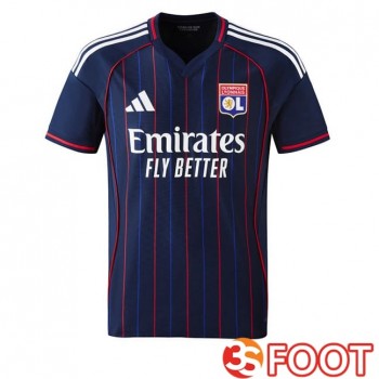 Maillot De Foot Lyon OL Exterieur Bleu Royal 2025/2026