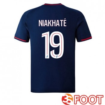 Maillot De Foot Lyon OL (NIAKHATÉ 19) Exterieur Bleu Royal 2025/2026