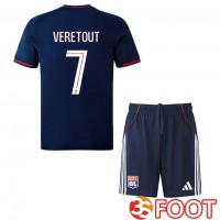 Maillot De Foot Lyon OL (TOLISSO 8) Enfant Exterieur Bleu Royal 2025/2026 Maillot De Foot Lyon OL (TOLISSO 8) Enfant Exterieur Bleu Royal 2025/2026