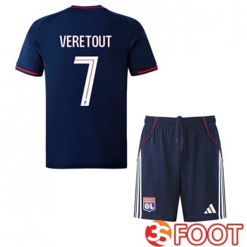 Maillot De Foot Lyon OL (TOLISSO 8) Enfant Exterieur Bleu Royal 2025/2026