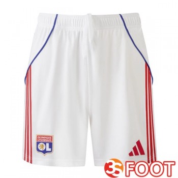 Maillot De Foot Lyon OL Domicile Blanc 2025/2026
